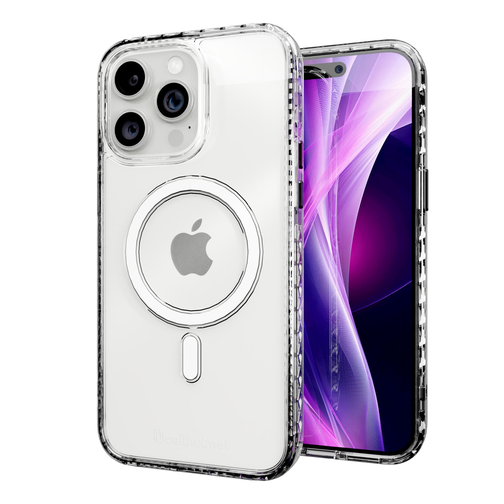 Cellhelmet Magnitude Case for Apple iPhone 15 Pro Max (Crystal Clear)