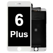 LCD & Frame Assembly for Apple iPhone 6 Plus (White) [Gold Premium]