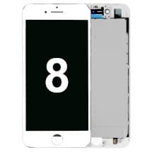 LCD & Frame Assembly for Apple iPhone 8 (White) [Basic]
