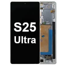 OLED & Frame Assembly for Samsung Galaxy S25 Ultra (Titanium Silverblue & Whitesilver) [Premium]