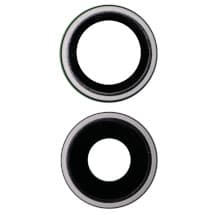 Sapphire Glass Camera Lens & Bezel Set for Apple iPhone 17 (Black) [Premium]