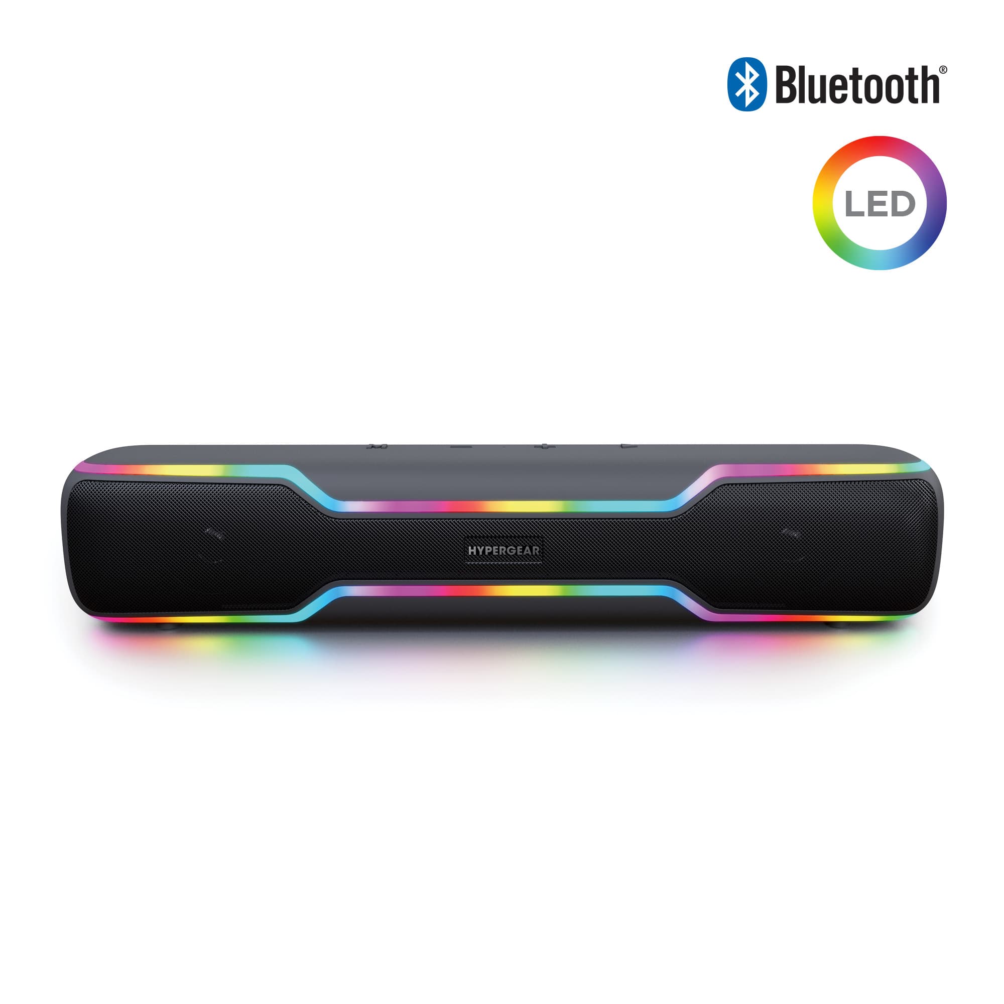 HyperGear HyperBeam LED Wireless Speaker (Gunmetal)
