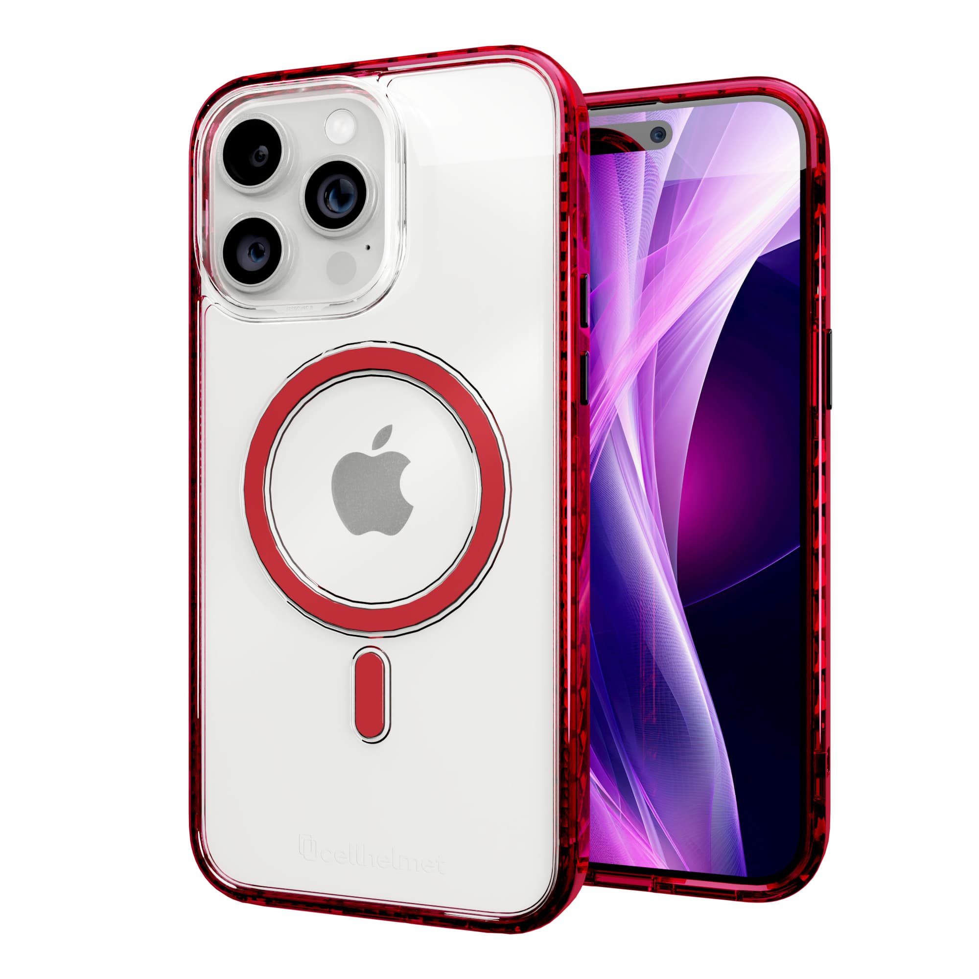 Cellhelmet Magnitude Case for Apple iPhone 15 Pro Max (Scarlet Red)