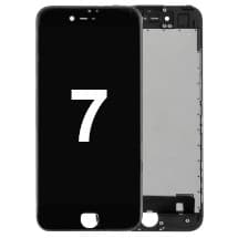 LCD & Frame Assembly for Apple iPhone 7 (Black) [Premium]