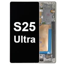 OLED & Frame Assembly for Samsung Galaxy S25 Ultra (Titanium Black, Jadegreen, Gray, & Pinkgold) [Premium]