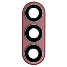 Glass Camera Lenses & Bezel Bracket for Samsung Galaxy S26 Ultra (Red)