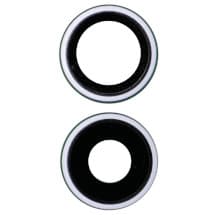 Sapphire Glass Camera Lens & Bezel Set for Apple iPhone 17 (Mist Blue) [Premium]