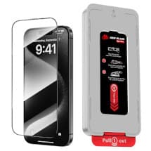 GRIP Ultra Tempered Glass Screen Protector for Apple iPhone 17 Pro Max & 18 Pro Max (50 Pack)