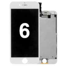 Complete LCD & Frame Assembly for Apple iPhone 6 (White) [Evolve]