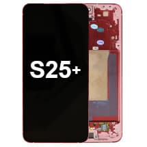 OLED & Frame Assembly for Samsung Galaxy S25+ (Coralred) [Full-Size Aftermarket]