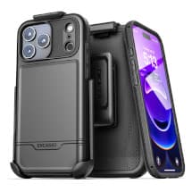 Encased Rebel Case for Apple iPhone 17 Pro Max (Black)
