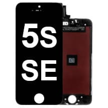 LCD & Frame Assembly for Apple iPhone 5S & SE (Black) [Basic]