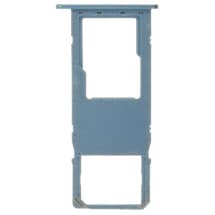 SIM & microSD Card Tray for Samsung Galaxy A11 (Single, Blue)