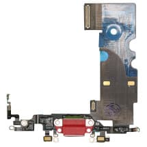 Charge Port Flex for Apple iPhone 8 & SE (2020 & 2022) (Red) [Premium]