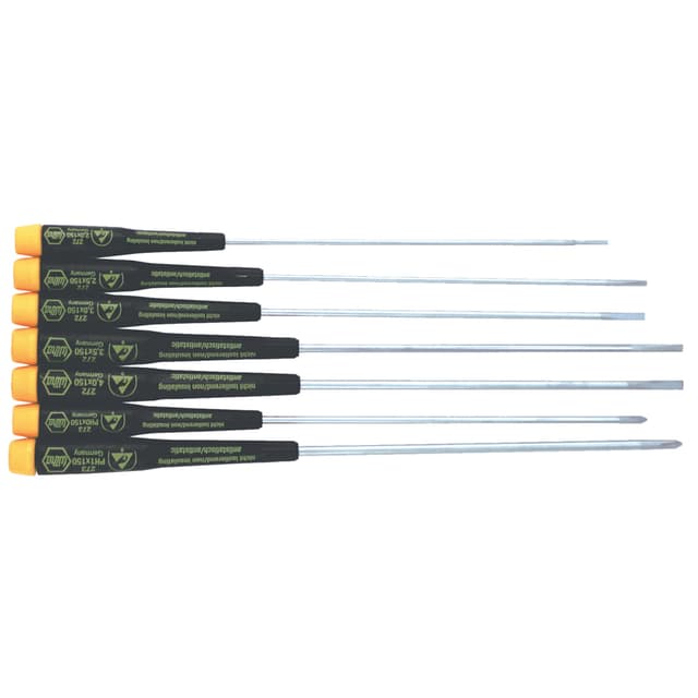 Wiha Extra Long Precision ESD Screwdriver Set