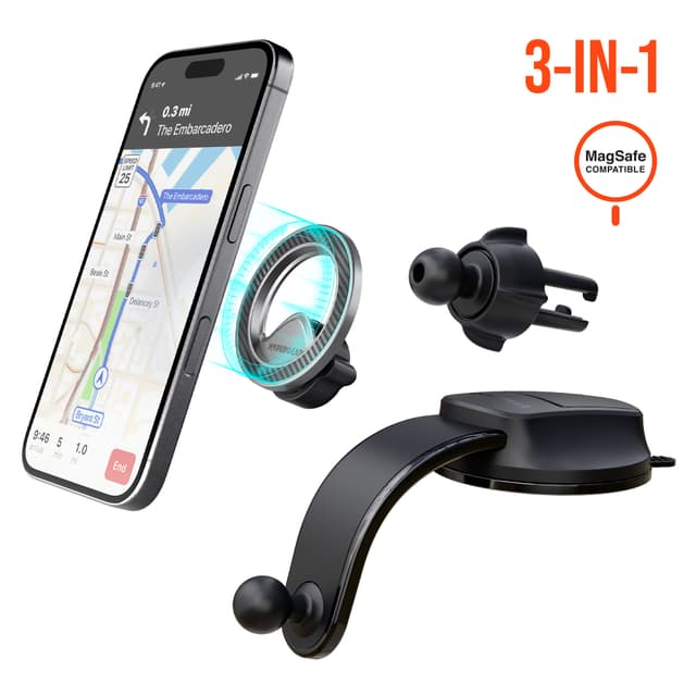 HyperGear Mag Grip Pro Mount Set