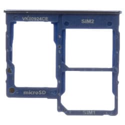 SIM & microSD Card Tray for Samsung Galaxy A40 (Dual, Blue)