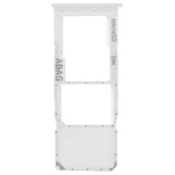 SIM & microSD Card Tray for Samsung Galaxy A21s (Single, White)