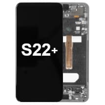 OLED & Frame Assembly for Samsung Galaxy S22+ (Phantom Black) [Premium]