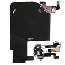NFC Wireless Charging Coil Assembly & Flash Flex Set for Apple iPhone 17 Pro [Premium]