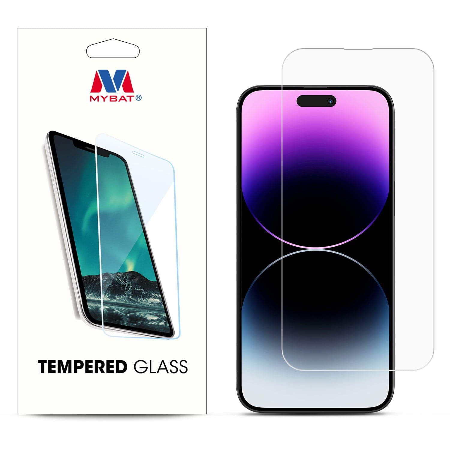 MYBAT Tempered Glass Screen Protector for Apple iPhone 14 Pro