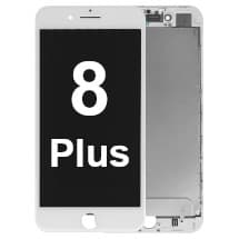 LCD & Frame Assembly for Apple iPhone 8 Plus (White) [Basic]