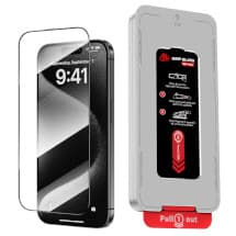 GRIP Ultra Tempered Glass Screen Protector for Apple iPhone 17 Pro & 18 Pro (50 Pack)