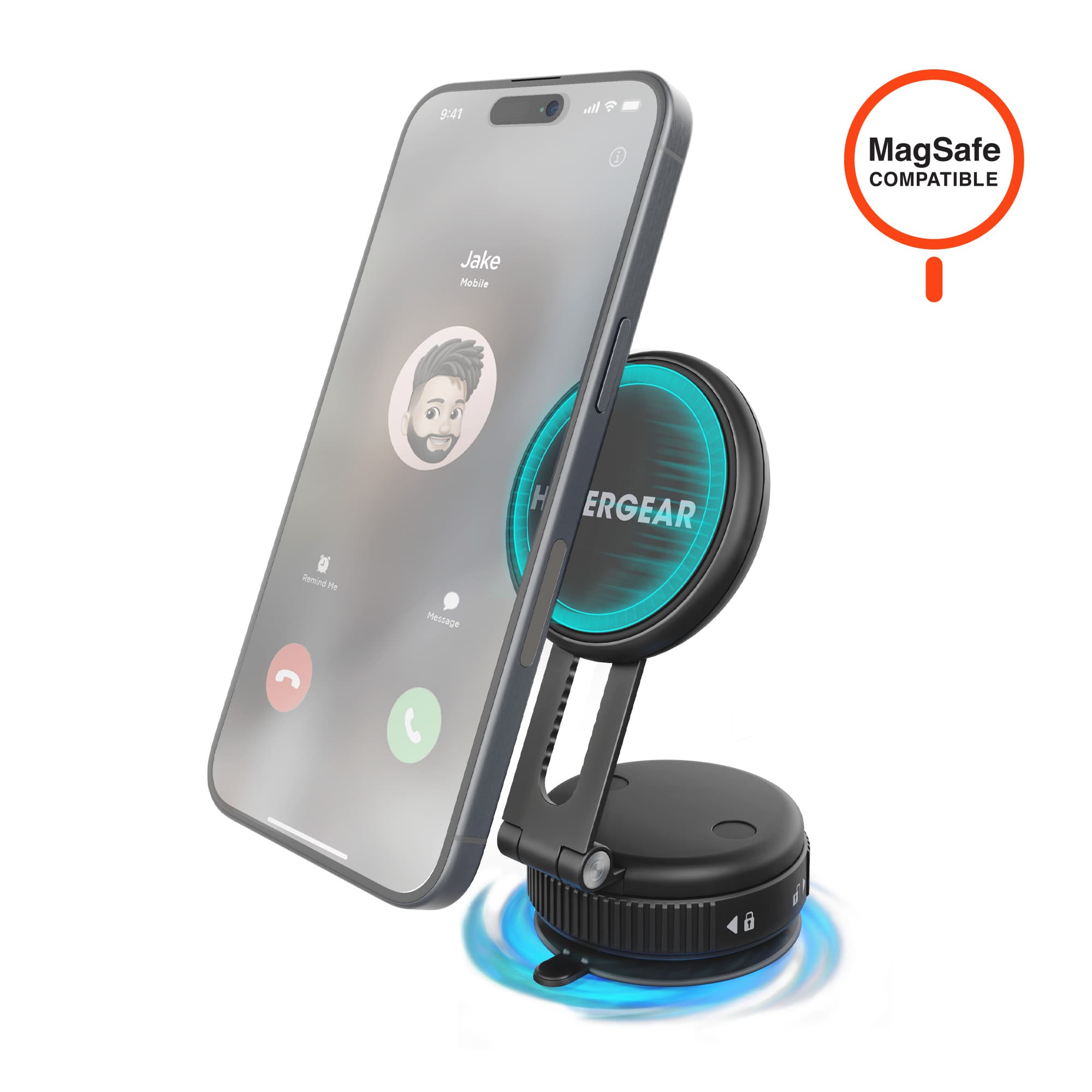 HyperGear MagSafe Suction Cup Base Phone Mount