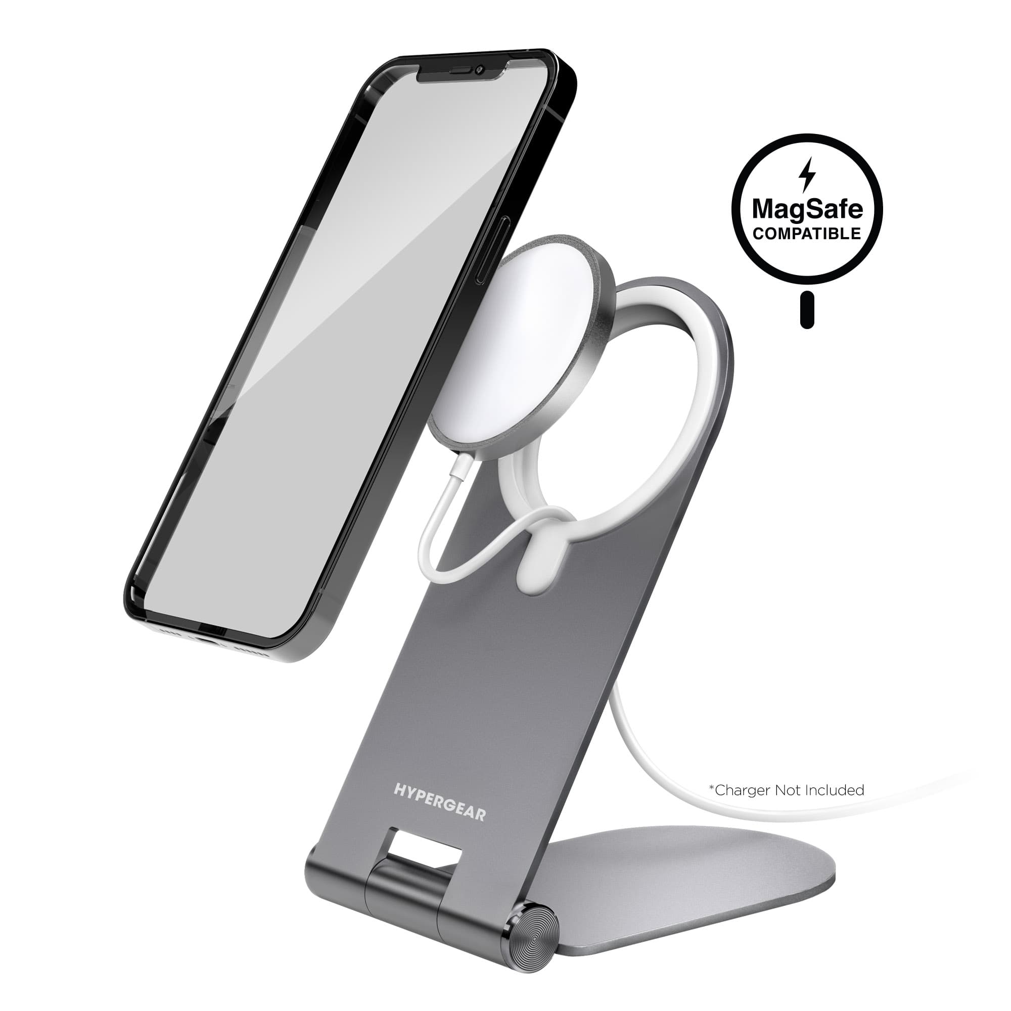 HyperGear MagView MagSafe Charger Stand (Space Gray)