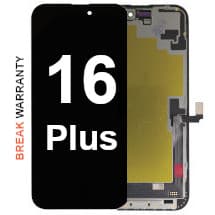 OLED & Frame Assembly for Apple iPhone 16 Plus [Soft Evolve]