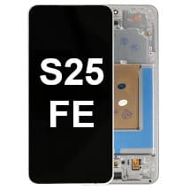 OLED & Frame Assembly for Samsung Galaxy S25 FE (Icyblue) [Premium]