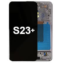 OLED & Frame Assembly for Samsung Galaxy S23+ (Pink) [Full-Size Aftermarket]