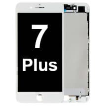 LCD & Frame Assembly for Apple iPhone 7 Plus (White) [Basic]