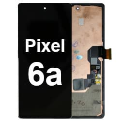 OLED, Fingerprint Scanner, & Bezel Assembly for Google Pixel 6a [Premium]