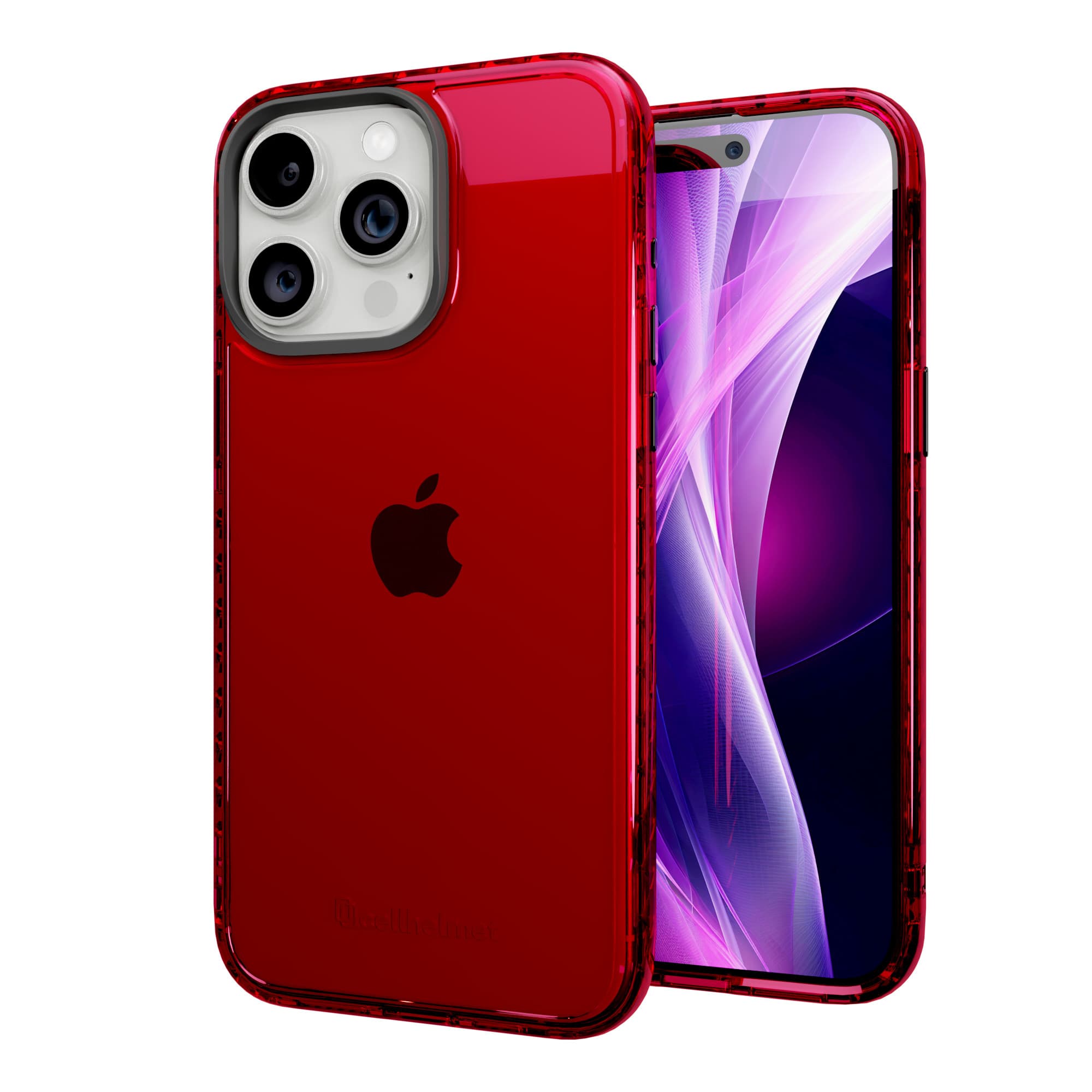 Cellhelmet Altitude X Case for Apple iPhone 15 Pro Max (Scarlet Red)