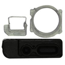 Ear Speaker Rubber Grommet & Mesh for Apple iPhone 5, 5S, 5C, & SE (50 Pack)