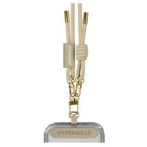 HyperGear Universal Braided Rope Crossbody Strap (Sand)