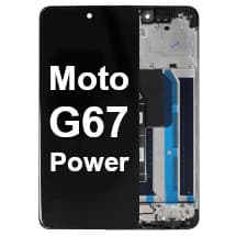 LCD & Frame Assembly for Motorola Moto G67 Power