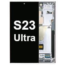 OLED & Frame Assembly for Samsung Galaxy S23 Ultra (Lavender) [OEM Service Pack]