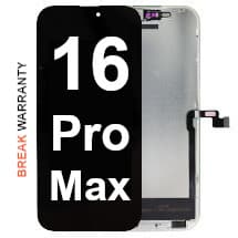 OLED & Frame Assembly for Apple iPhone 16 Pro Max [Soft Evolve, 120Hz]