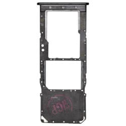 SIM & microSD Card Tray for Samsung Galaxy A30s (Single, Prism Crush Black)