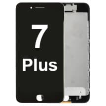 Complete LCD & Frame Assembly for Apple iPhone 7 Plus (Black) [Evolve]