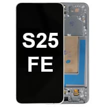 OLED & Frame Assembly for Samsung Galaxy S25 FE (Navy) [Premium]