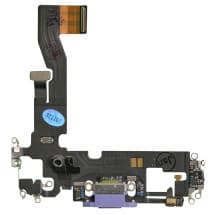 Charge Port Flex for Apple iPhone 12 (Purple) [Premium]