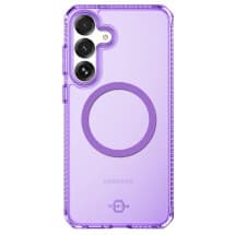 ITSKINS Hybrid R Clear Case for Samsung Galaxy S25 FE (Light Purple)