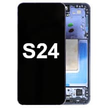 OLED & Frame Assembly for Samsung Galaxy S24 (Cobalt Violet) [Premium]