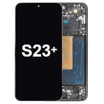 OLED & Frame Assembly for Samsung Galaxy S23+ (Phantom Black) [Aftermarket]