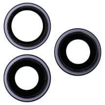 Sapphire Glass Camera Lens & Bezel Set for Apple iPhone 17 Pro & 17 Pro Max (Deep Blue) [Premium]