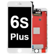 LCD & Frame Assembly for Apple iPhone 6S Plus (White) [Evolve Incell]
