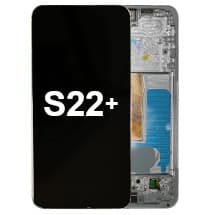 OLED & Frame Assembly for Samsung Galaxy S22+ (Cream) [Full-Size Aftermarket]